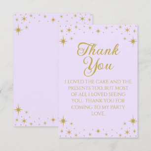Princess Royal Birthday Thank You Card