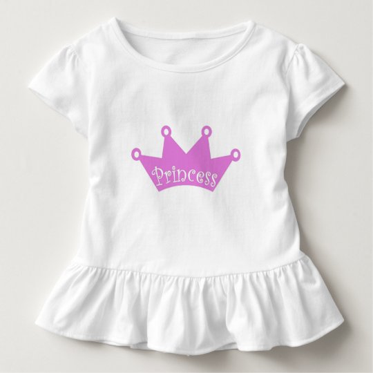 Princess ruffle toddler t-shirt