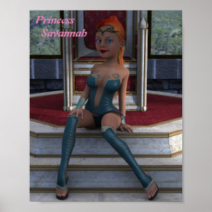 Princess Savannah Poster