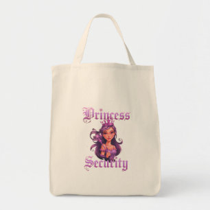 Princess Security: Keep Your Little Royalty Safe Tote Bag