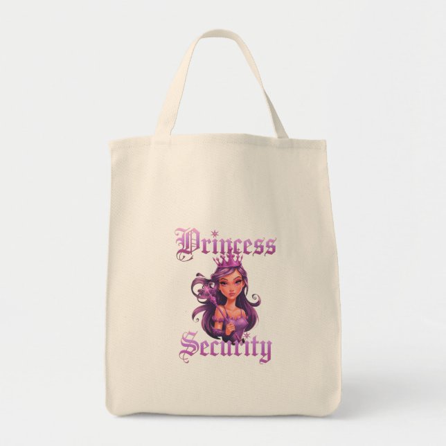  Princess Security: Keep Your Little Royalty Safe  Tote Bag (Front)