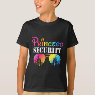 Princess Security Mom Dad Family Birthday Hallowee T-Shirt