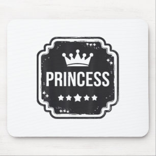 Princess Security Team Dad Mom Birthday Party Mouse Pad