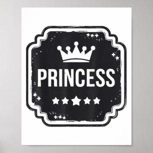 Princess Security Team Dad Mom Birthday Party  Poster
