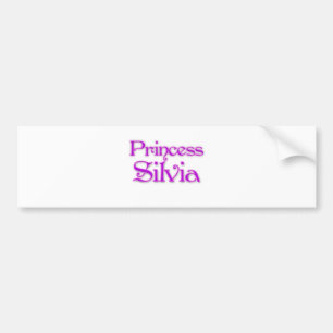 Princess Silvia Bumper Sticker