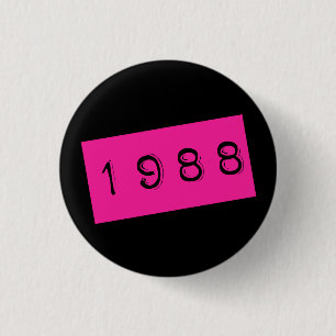 Princess since 1988 1 inch round button