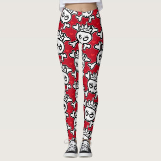 Princess Skull Leggings