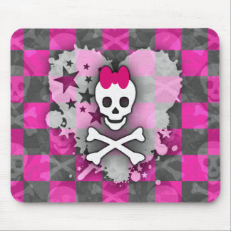 Princess Skull Mouse Pad