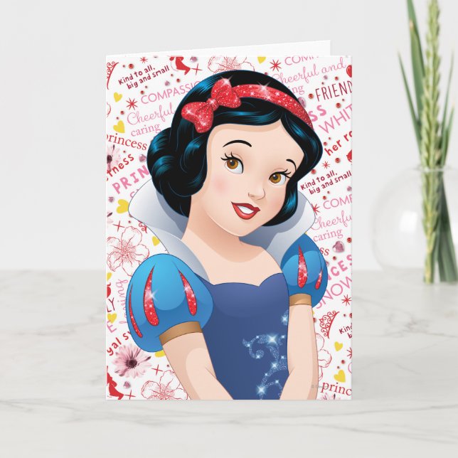 Princess Snow White Card (Front)