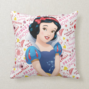 Princess Snow White Throw Pillow