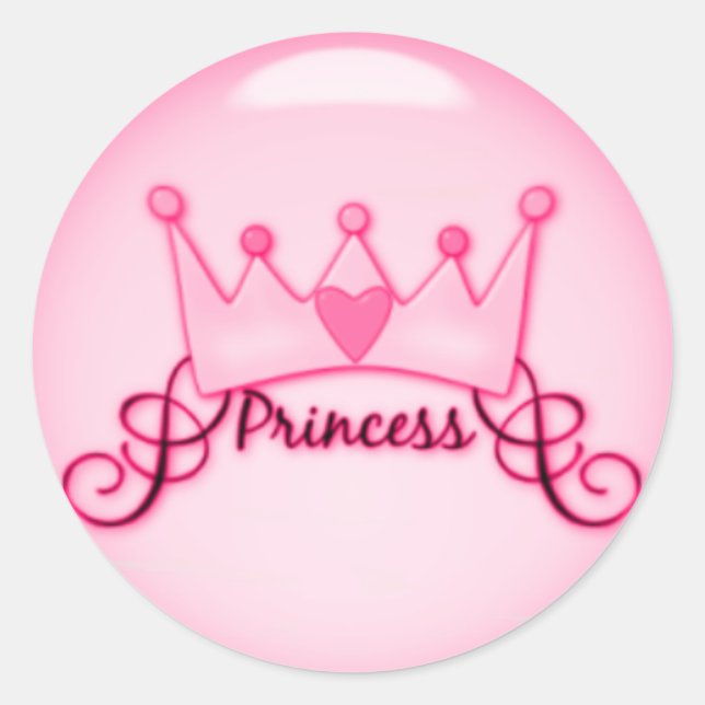 Princess Sticker (Front)