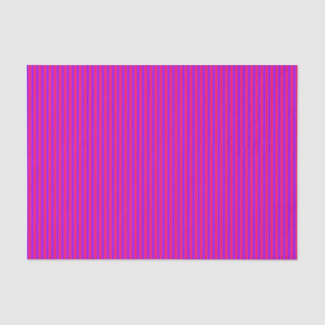 Princess Stripes 2-Drk PINK-PURP-TISSUE WRAP PAPER (Front)