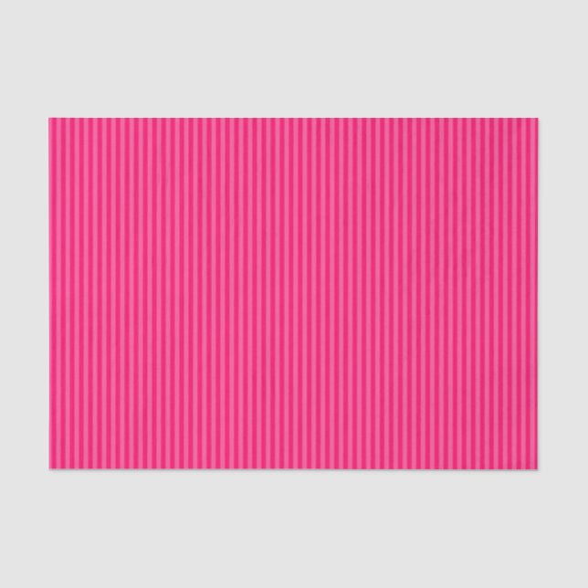 Princess Stripes 5-DARK PINK-TISSUE WRAP PAPER (Front)