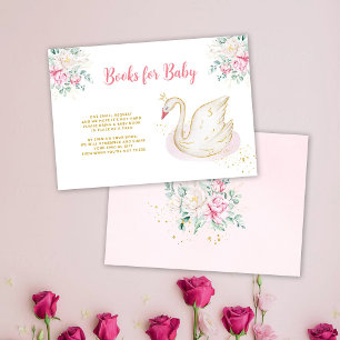 Princess Swan Books for Baby Enclosure Card