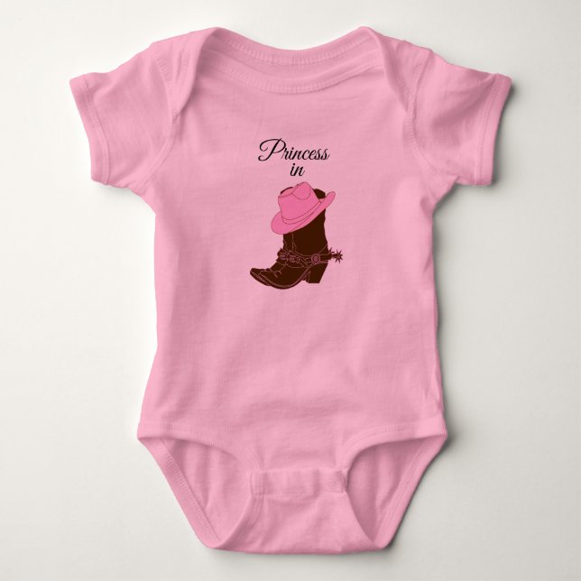 Princess T-shirt bodysuit (Front)