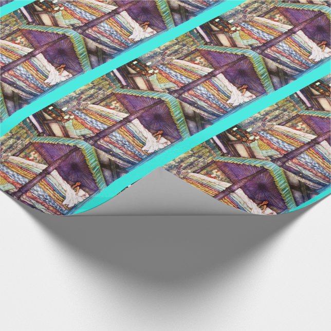 Princess & The Pea Wrapping Paper (Corner)