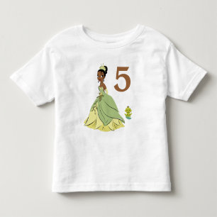 Princess Tiana l Girls Birthday Sleepover Toddler T-shirt