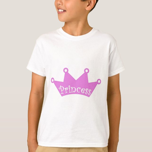 Princess Tiara Crown T-Shirt (Front)