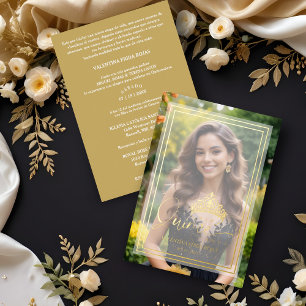 Princess Tiara Exquisite Overlay Vellum Effect XV