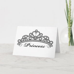 Princess Tiara Greeting Card