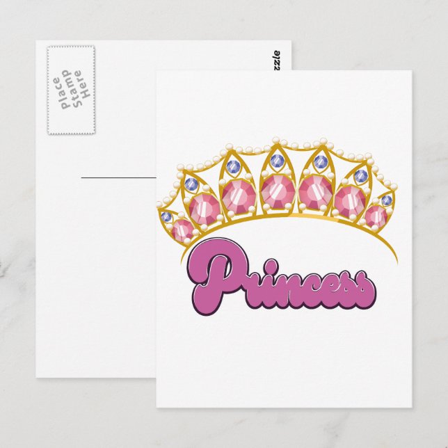 Princess Tiara  logo Postcard (Front/Back)