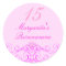 Princess Tiara Pink Quinceanera Sticker