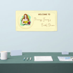 Princess To Queen Bridal Shower Banner