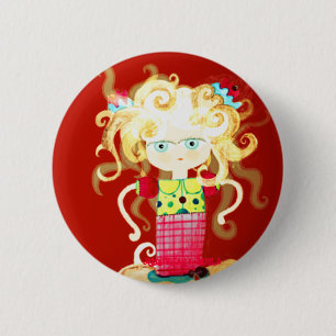Princess tutu love creepy Kingdom of broken heart 2 Inch Round Button