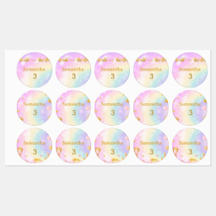 Princess Unicorn Gift Tags, Samantha Birthday