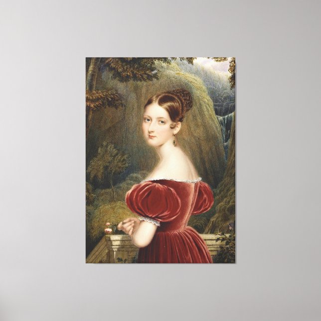 Princess Victoria  Canvas Print (Front)