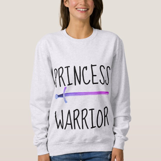 PRINCESS WARRIOR Ladies T-Shirts (Front)