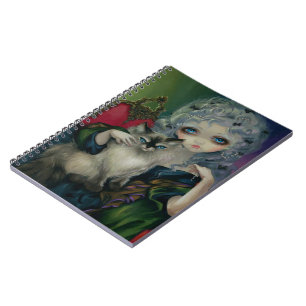 "Princess with a Ragdoll Cat" Notebook