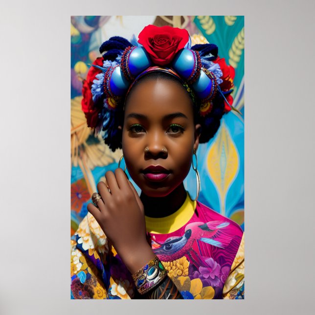 Princess with bold bracelet poster (Front)