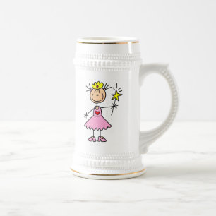 Princess With Wand Beer Stein