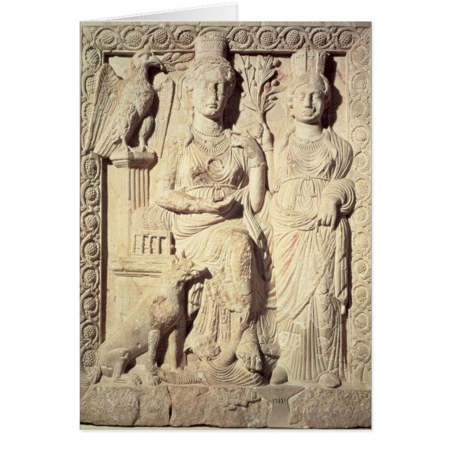 Princess Zenobia  and a female companion (Front)