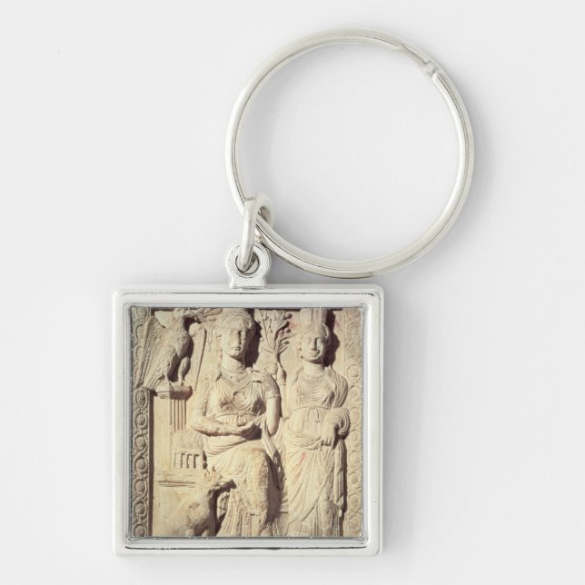 Princess Zenobia  and a female companion Keychain (Front)