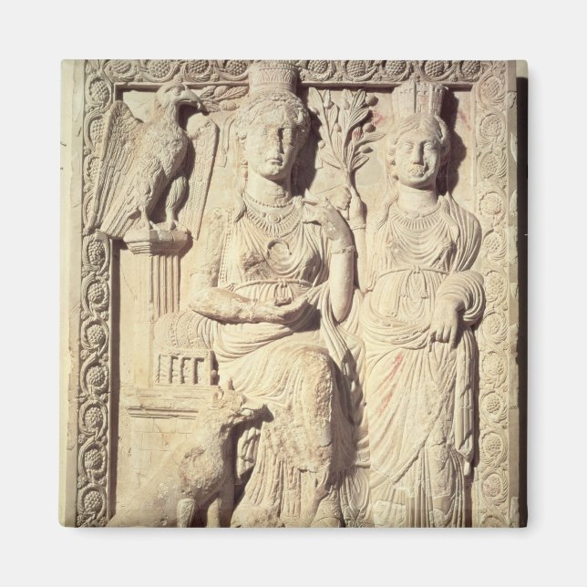 Princess Zenobia  and a female companion Magnet (Front)