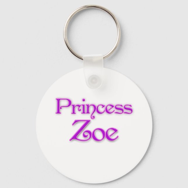 Princess Zoe Keychain (Front)