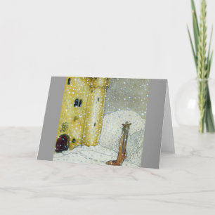 Princessa by Snowy Castle Holiday Card