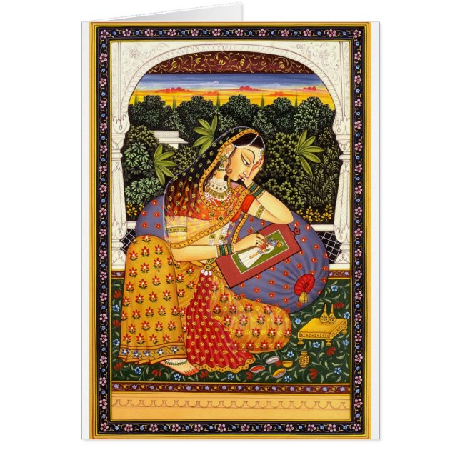 Princesse antique de Mughal d'Indien (Devant)