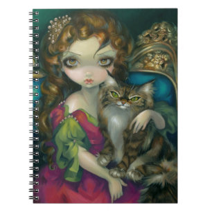 "Princesse avec le carnet d'un chat de ragondin du