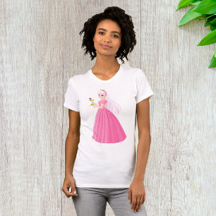 Princesse Avec T-shirt Femme Rose