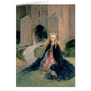 Princesse avec un axe