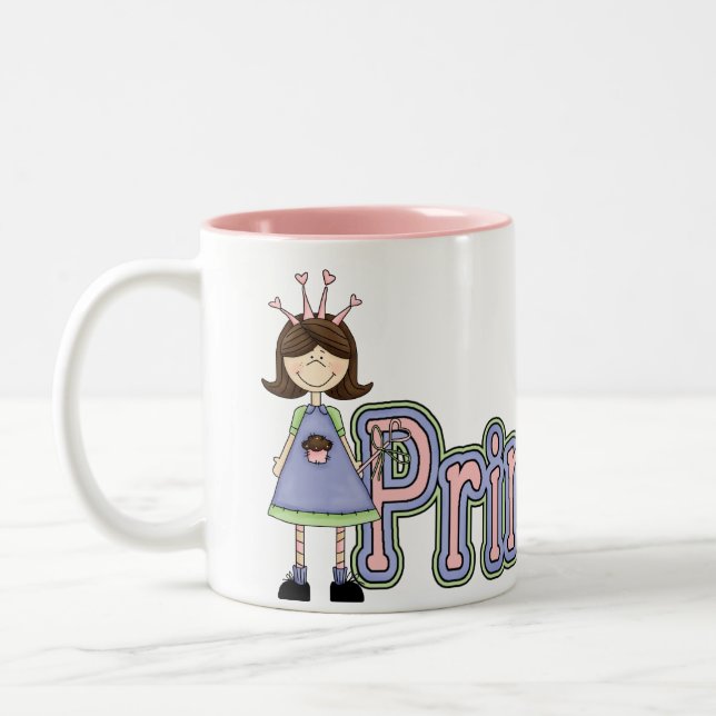 Princesse Birthday Mug - princesse Cupcake de (Gauche)