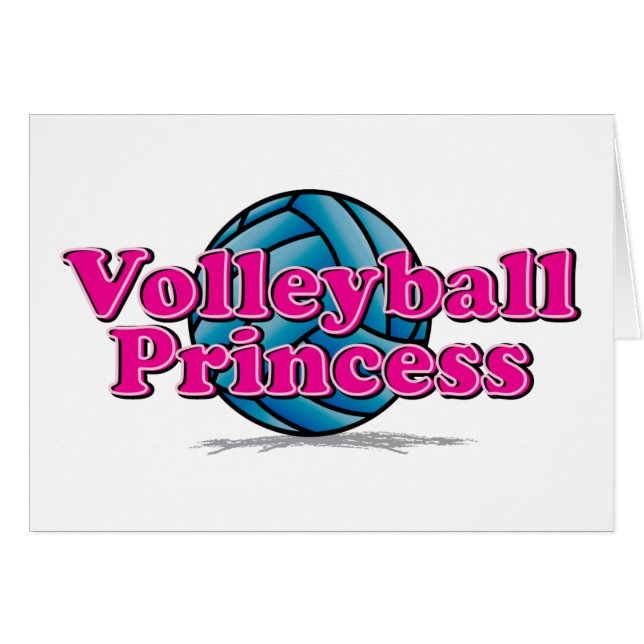 Princesse de volleyball (Devant horizontal)