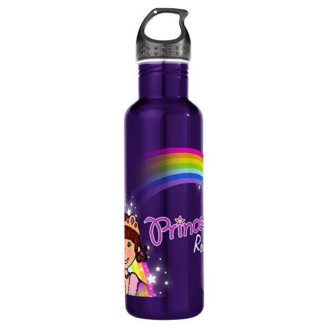 Princesse filles nommé bouteille de boissons arc-e (Devant)