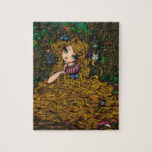 Princesse Hannah Lynn de puzzle de "Rapunzel" (Vertical)