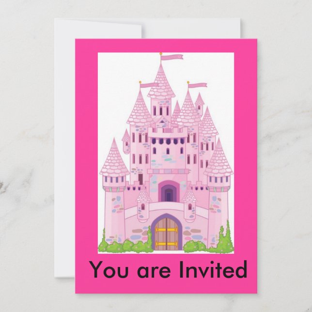 Princesse Invitation (Devant)