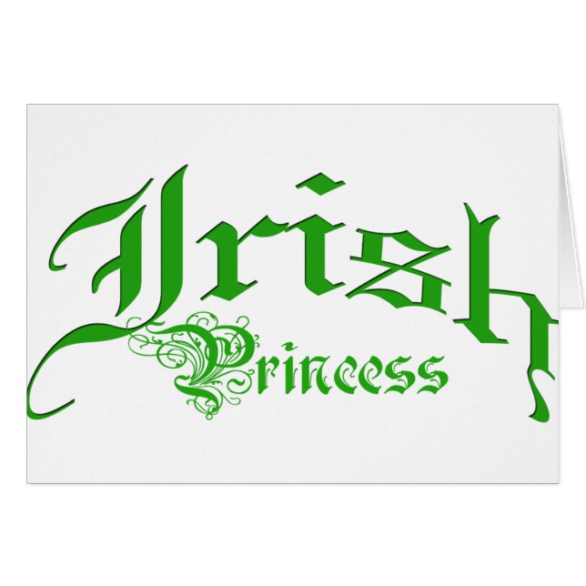 Princesse irlandaise (Devant horizontal)