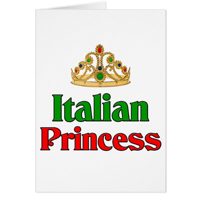 Princesse italienne (Devant)